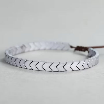 Men's Handmade Cool Hematite Bracelet