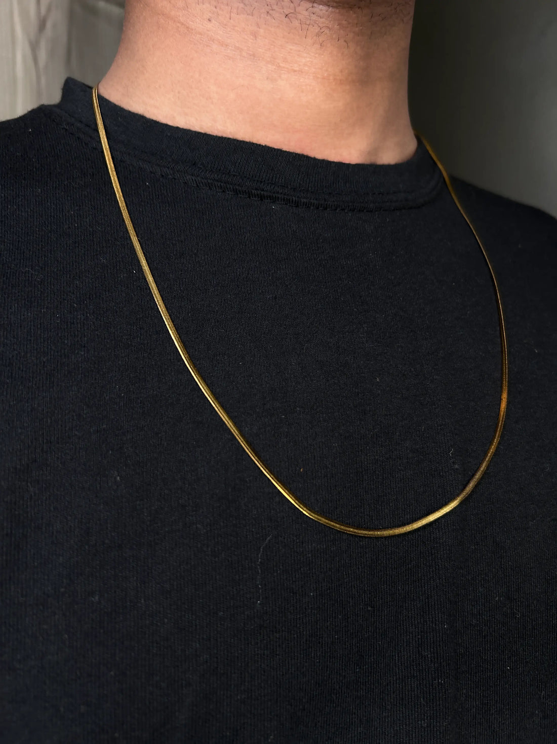 Stainless Steel Mesh Necklace – Versatile & Chic Hip-Hop Style